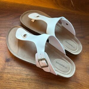 Maurices Tan Sandals with Textured Sole